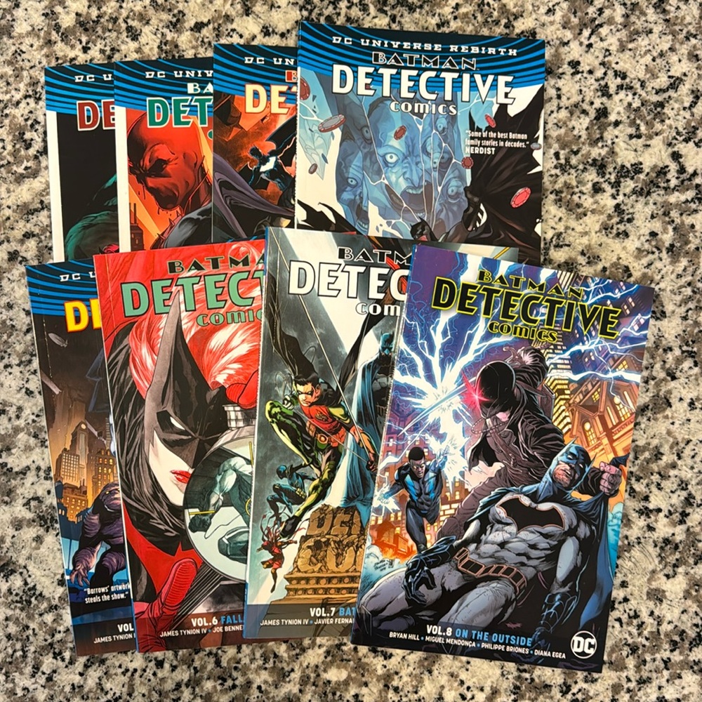 Batman Detective comics TPB Volumes 1-8